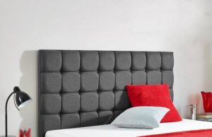 Lever Headboard Dark Grey